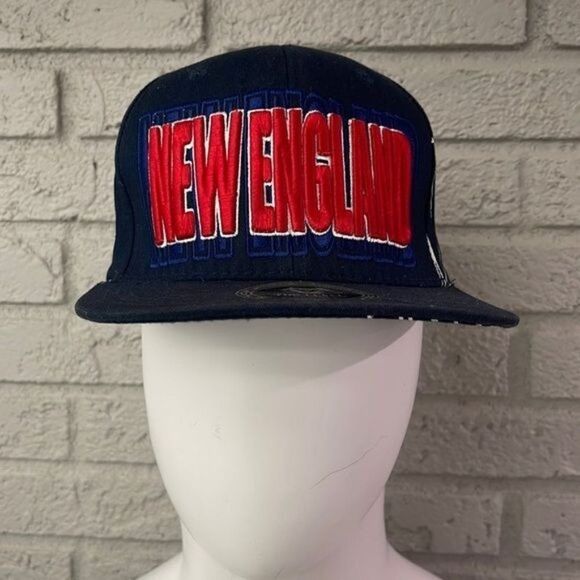Top Level 100 % Cotton New England Cap/Snapback - Picture 1 of 8